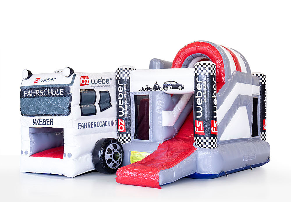 Bestellen sie den aufblasbaren, maßgefertigten BZ Weber – multiplay-Truck-individuelle hüpfburgen mit Logo und Kunstwerken zur Kundenerkennung bei JB-Hüpfburgen Deutschland. Fordern sie jetzt ein kostenloses design für aufblasbare profi hüpfburg in Ihr...